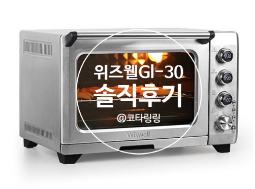  위즈웰  gl-30 가성비 갑 미니오븐 이라고?