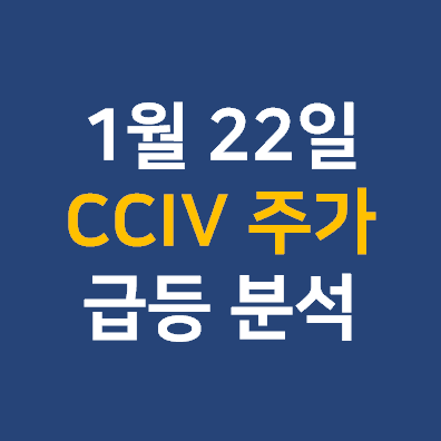 1월 22일 CCIV 주가 급등 분석 (루시드 합병과 DA)