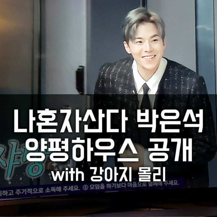 나혼자산다 박은석 로건리 양평 집, 강아지 몰리, 자전거, 나이 나혼자산다 박은석 로건리 양평 집, 강아지 몰리, 자전거, 나이