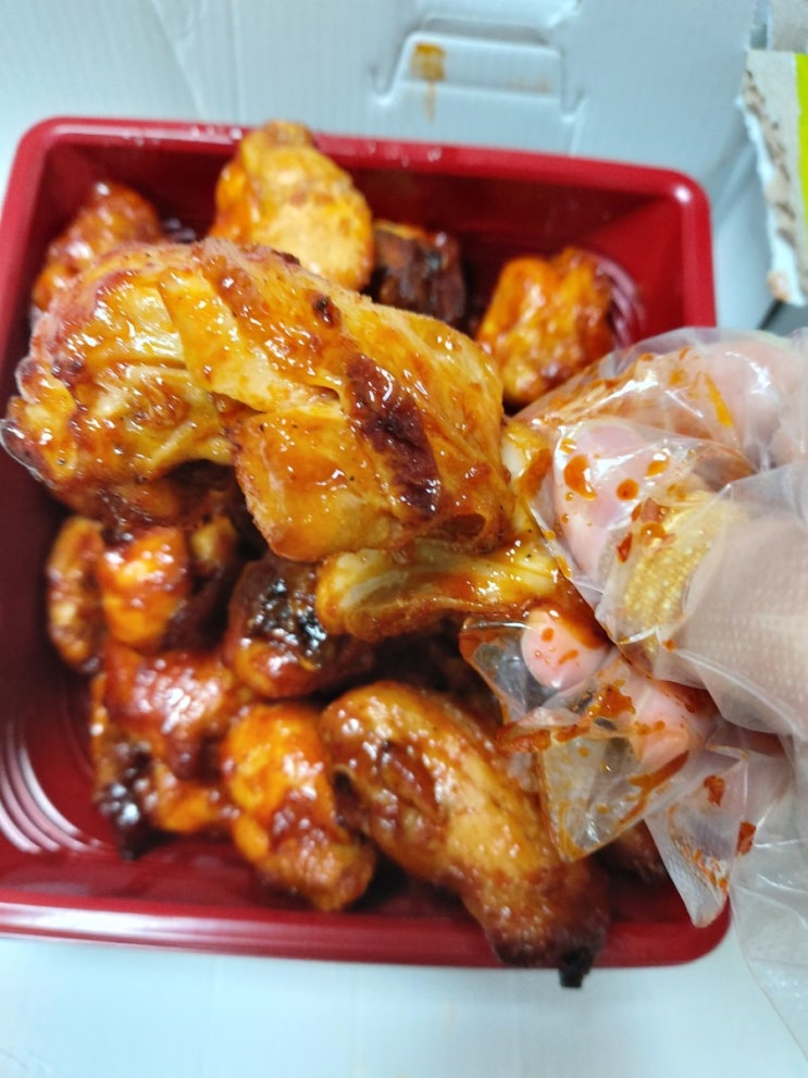  [배달]굽네치킨용산용문점 내돈내산볼케이노배달후기