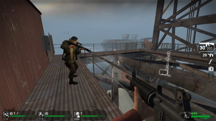  FPS멀티 좀비 게임  레프트4 데드 Left 4 Dead 엔딩 -스포주의-