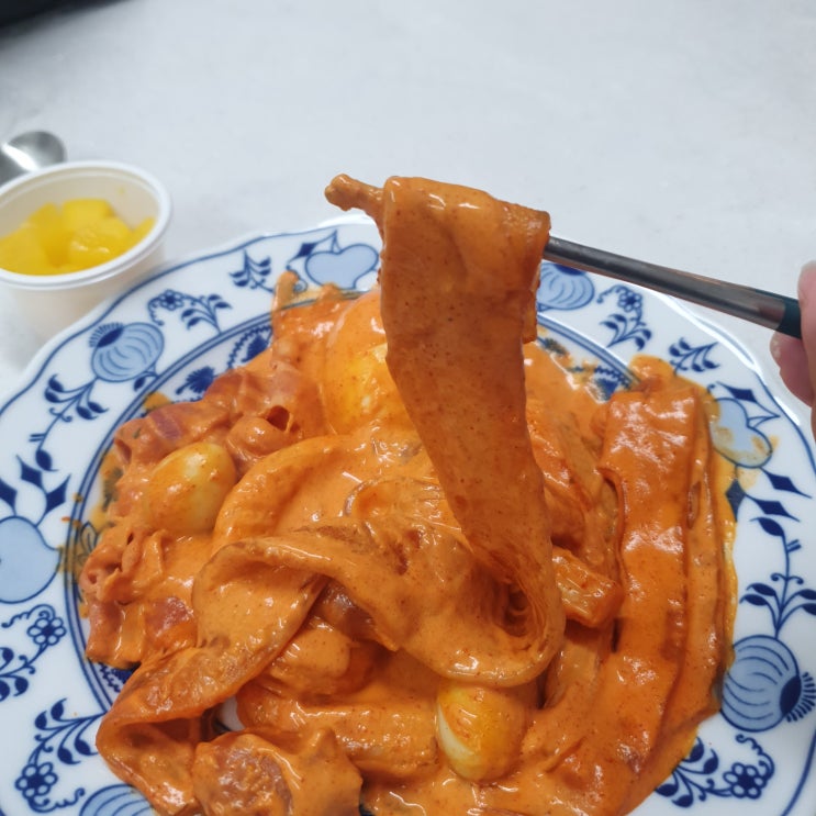  [배민]분당 야탑 로제 떡볶이 맛집, 배떡 (취향저격!)