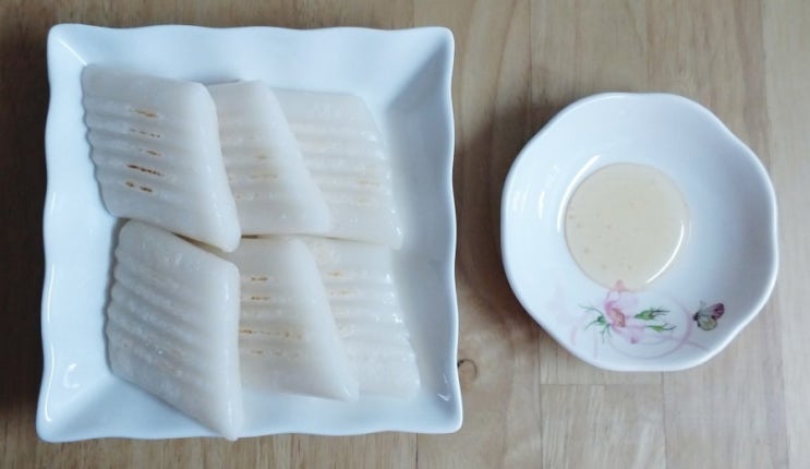  쫄깃한 절편 구이