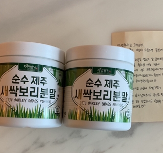  새싹보리 분말 금속성 이물질 걱정 없는 안전한 제품 찾았어요~