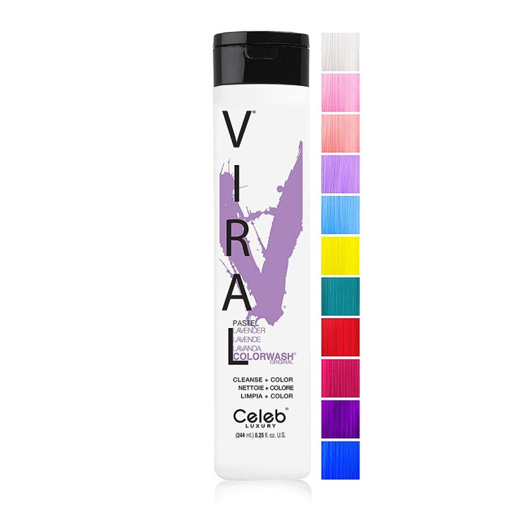의외로 인기있는 (번들) 셀럽럭셔리 바이럴 염색머리 샴푸 컬러워시 라벤더 244ml 2개 Celeb Luxury Viral Colorwash 추천해요
