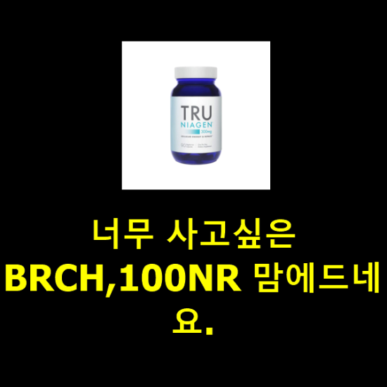 너무 사고싶은 BRCH,100NR 맘에드네요.