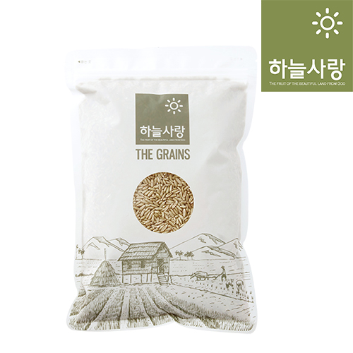 가성비갑 [하늘사랑더그레인] 1kg 귀리, 1개 ···