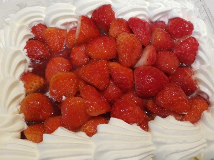 코스트코 딸기트라이플 케이크 맛도 비주얼도 최고 (가격)