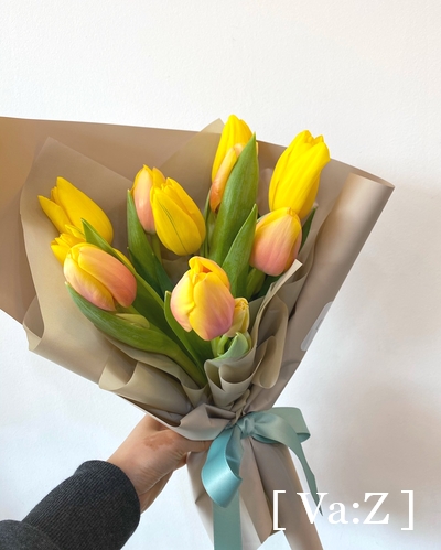  망고튤립꽃다발.예쁜꽃선물_중랑묵동꽃집.상봉꽃집.중화동꽃집.태릉꽃집.사가정꽃집