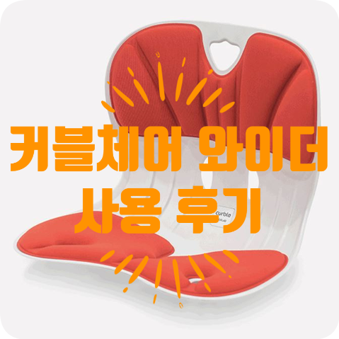  [자세 교정 서포트 체어] 커블체어 와이더 2+1 언박싱 & 짤막 후기