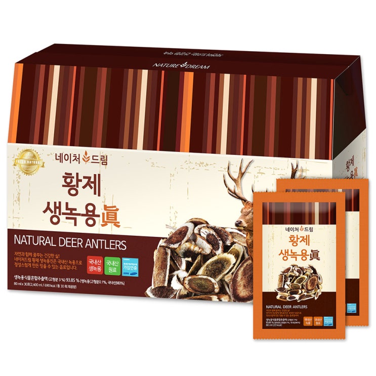 잘나가는 네이처드림 황제 생녹용진, 80ml, 30개입(로켓배송) 추천합니다 잘나가는 네이처드림 황제 생녹용진, 80ml, 30개입(로켓배송) 추천합니다