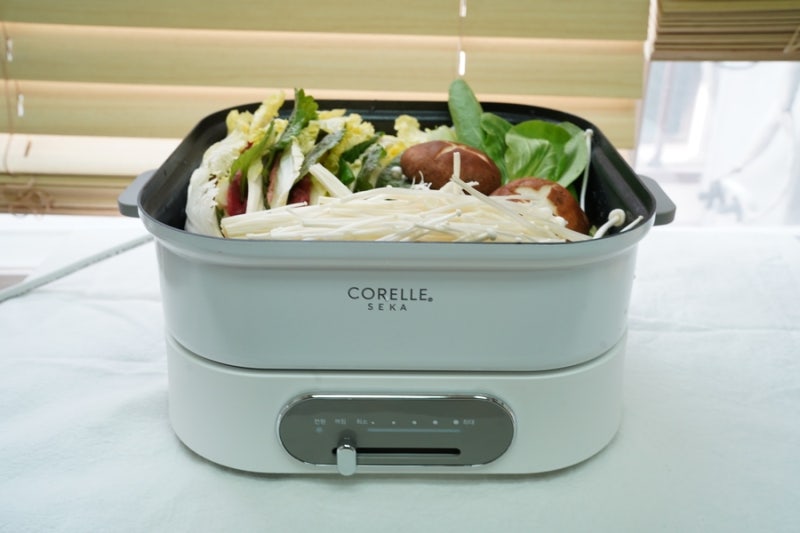 멀티쿠커 코렐세카 고웰 GOWEL로 간편하게 요리 완성!