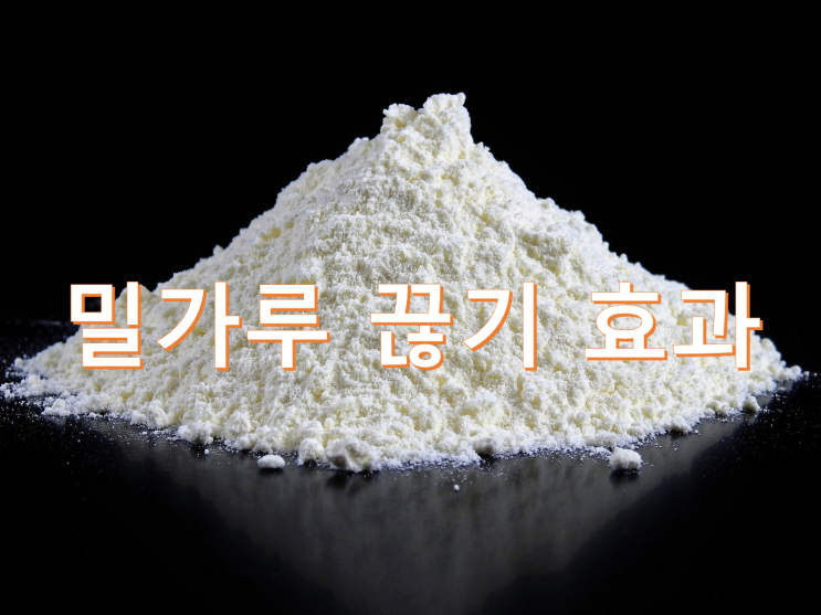  밀가루 끊기 도전!