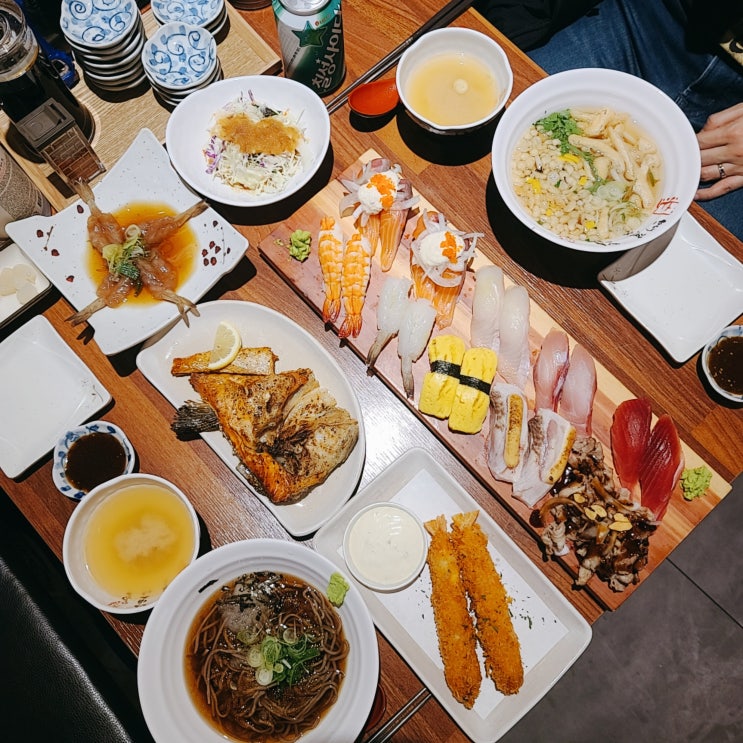  정자초밥 : 이름이 다 알려주는 맛있는초밥집 대만족~