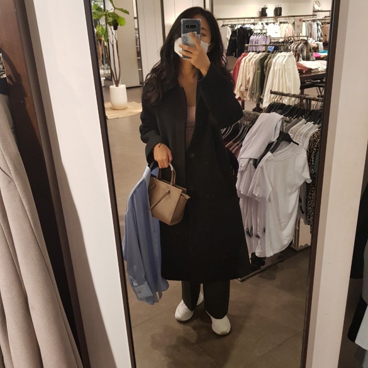  [양품추천][패션리뷰] 던스트(Dunst for WOMEN) 맥코트 UNISEX BELTED WOOL MAC COAT BLACK_ UDCO0F113BK 내돈내산 후기