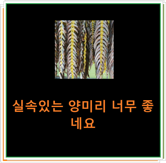 실속있는 양미리 너무 좋네요 실속있는 양미리 너무 좋네요
