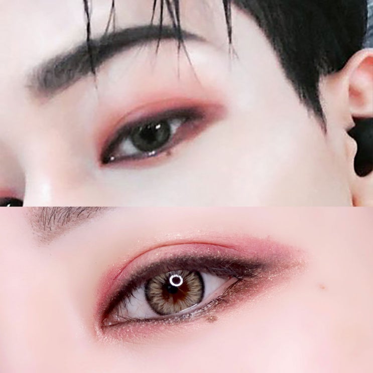  GRWM : 갓세븐 뱀뱀 인스타그램 메이크업 (버건디 메이크업)