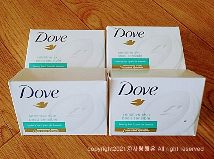  두피 가려움과 탈모 때문에 구매해 본 도브 센서티브 비누~