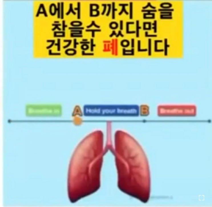  폐건강 알아보는 폐활량 테스트
