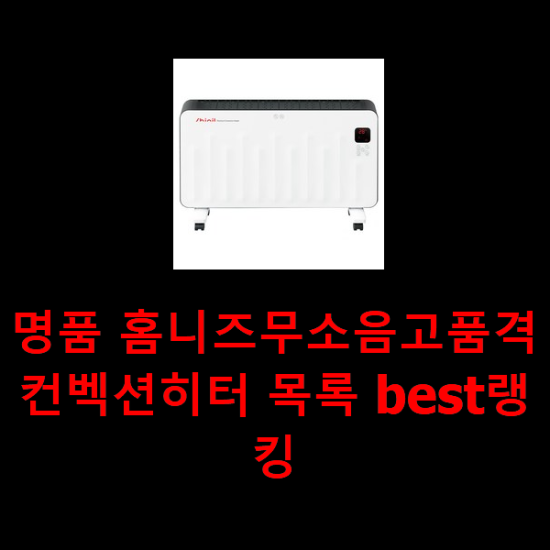 명품 홈니즈무소음고품격컨벡션히터 목록 best랭킹