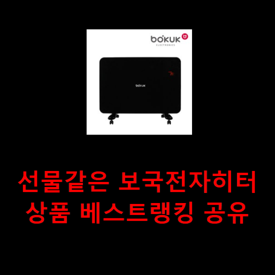  선물같은 보국전자히터 상품 베스트랭킹 공유