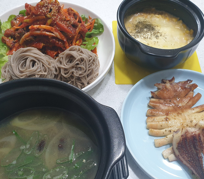  안주거리 [번데기탕, 골뱅이무침, 콘치즈, 허니버터오징어구이] 추천해요