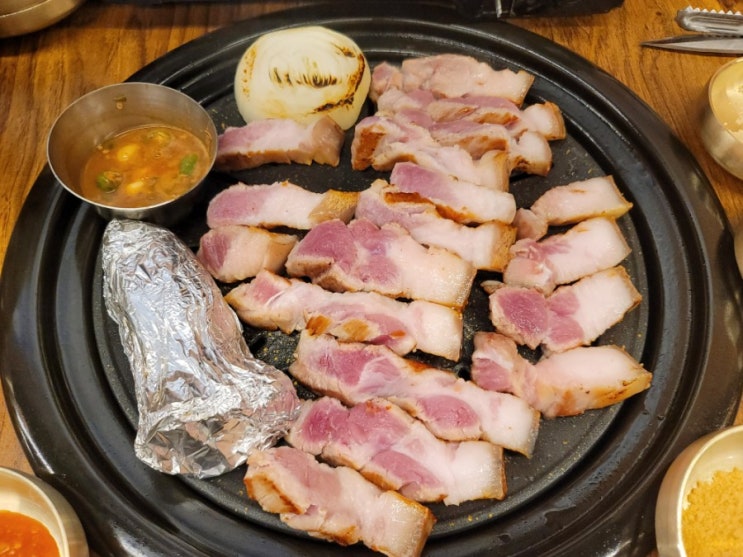 예술회관역 맛집/ 육즙 터지는 구월동 흑돼지 한라