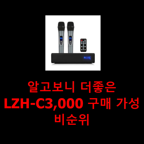  알고보니 더좋은 LZH-C3,000 구매 가성비순위