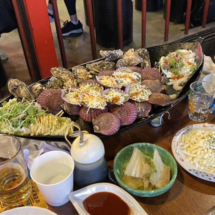  오이도 무한리필 맛집,조개포차 내돈내산 찐후기
