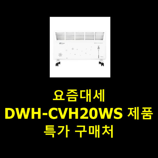 요즘대세 DWH-CVH20WS 제품 특가 구매처 요즘대세 DWH-CVH20WS 제품 특가 구매처