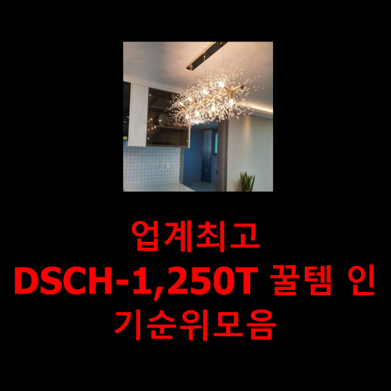  업계최고 DSCH-1,250T 꿀템 인기순위모음