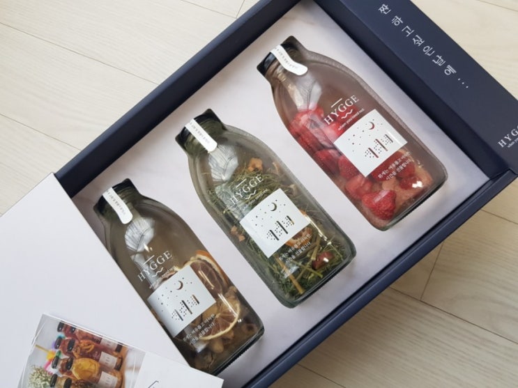  HYGGE(휘게) 담금주 키트 3구 선물세트, 집들이선물 추천