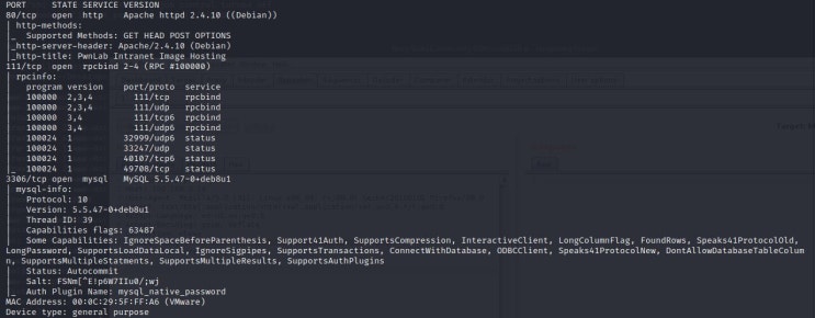  Vulnhub(해킹) - pwnlab_init