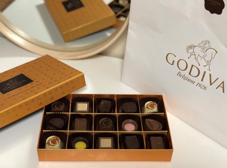 고디바(GODIVA) 골드 디스커버리 컬렉션 : 선물용으로 좋은 벨기에 프리미엄 초콜릿