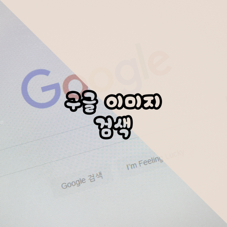  구글 이미지 검색 PC에서 따라 해 보세요