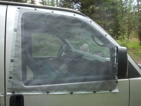 캠핑 차박 차량 창문 모기장 만들기 모기 방충만 DIY