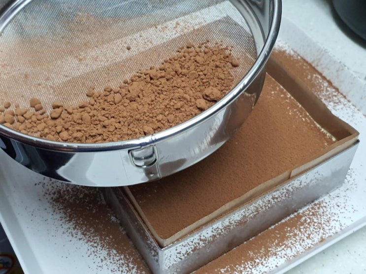  오븐없이 집에서 만드는 초간단 티라미수케이크 Tiramisu cake