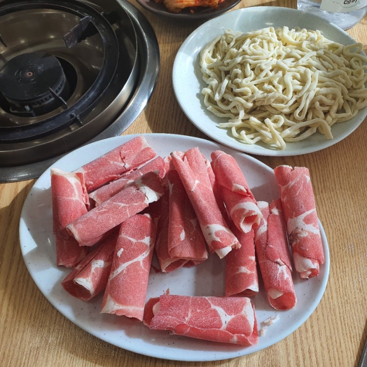  마음에 들었던 얼크니손칼국수
