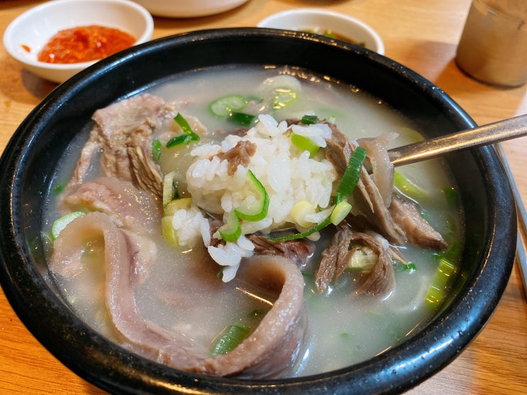 [고덕맛집] 옛날 소머리국밥집, 엄마아빠도 좋아하는 고덕 로컬 맛집