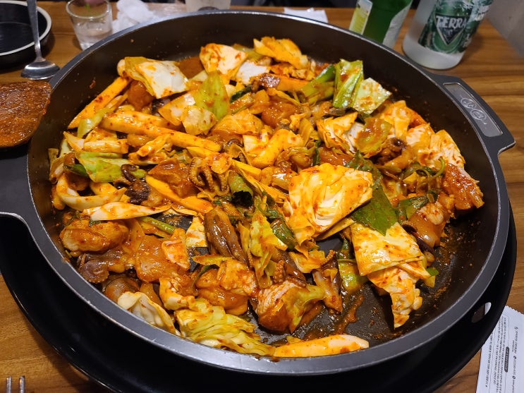  독산역 강촌식당 쭈꾸미닭갈비