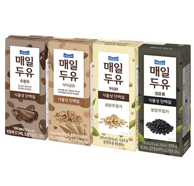  매일 두유 190ml X 24팩 9,900원! 핫딜