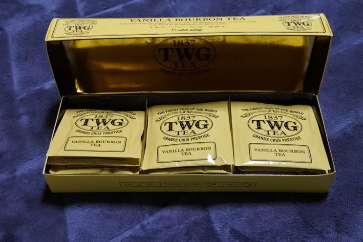  디카페인 차 추천 TWG 바닐라 버번 티