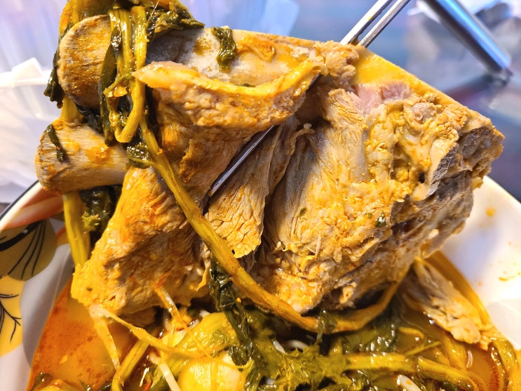  [장대동 포장 배달 맛집] 신추풍령시래기감자탕 본점 2만5천원짜리 감자탕 이렇게 푸짐합니다.