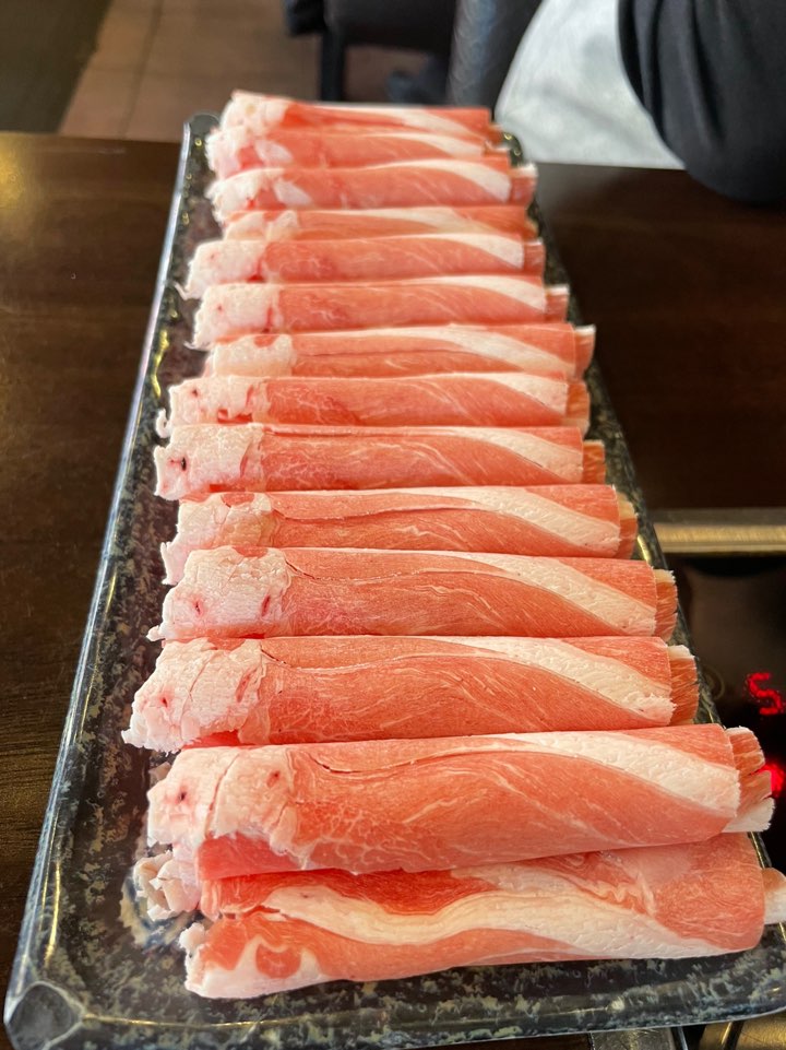  수지구청 맛집, 미가훠궈양고기 코로나 극뽁! 줄서서 먹는집