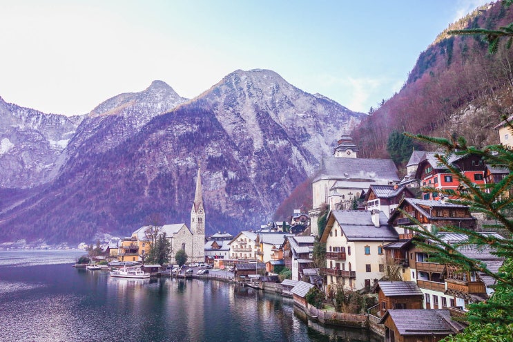  할슈타드 (Hallstatt) 겨울풍경 오스트리아여행 추천지