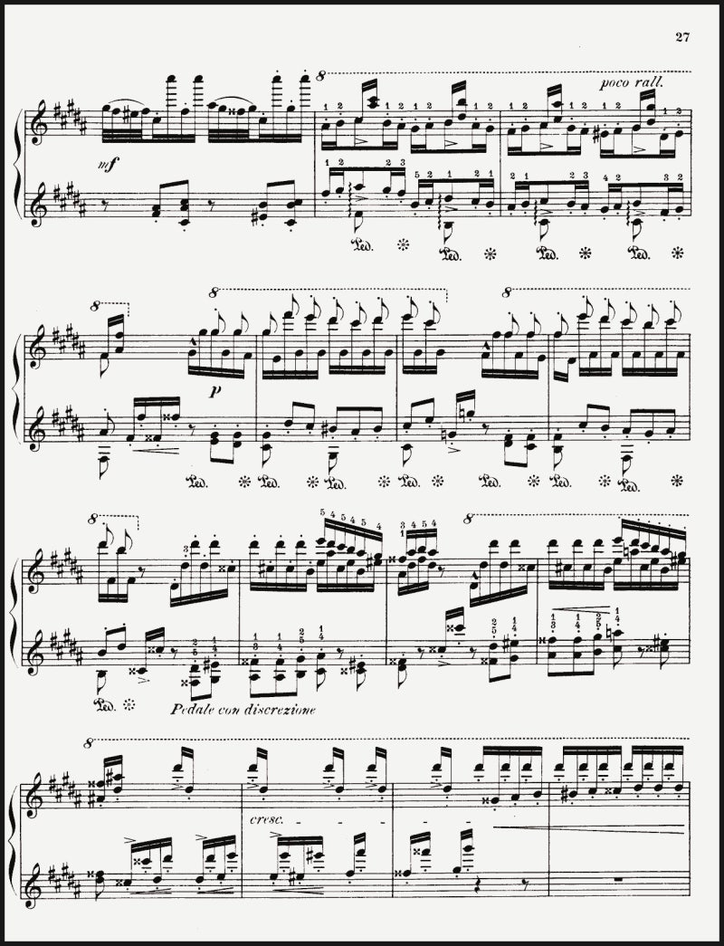 라 캄파넬라 파가니니 리스트 악보 Paganini Liszt La Campanella : 네이버 블로그