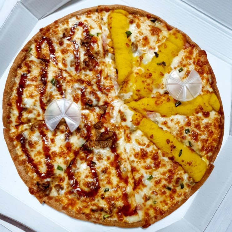 인계동 피자 맛집 선명희피자 방문포장 5000원 할인!