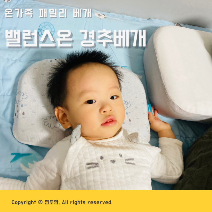 밸런스온 경추베개 온가족이 함께쓰는 패밀리 베개 추천 밸런스온 경추베개 온가족이 함께쓰는 패밀리 베개 추천