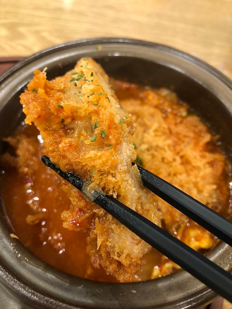  현대벤처빌 3호선 수서역 일본 가정식 점심 스미식당 일식 카츠동 뜨근한 김치가츠나베 카츠동 명란오일 파스타 덮밥