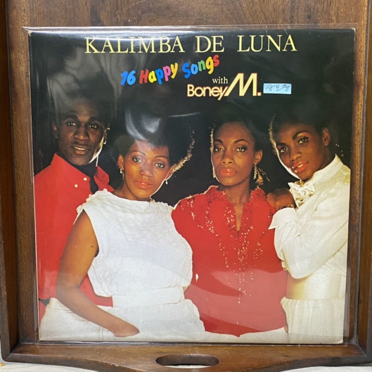  Boney M 중고엘피 Kalimba De Luna 보니엠Happy Song
